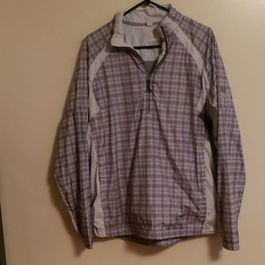 Sunice Weather Jacket Light grey/Blue Golf Size L